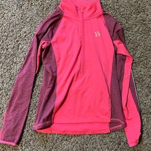 Pink Workout Quarter Zip